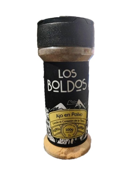 Ajo en Polvo Los Boldos 100 g – Sabor Intenso y Versátil para Todo Tipo de Cocina