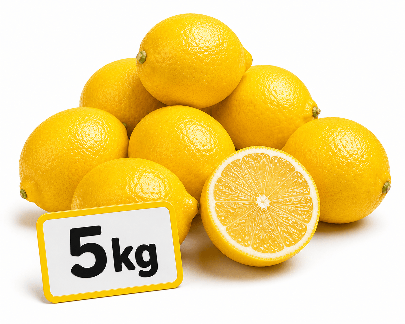Limón Amarillo Fresco Seleccionado – Formato 5 kg