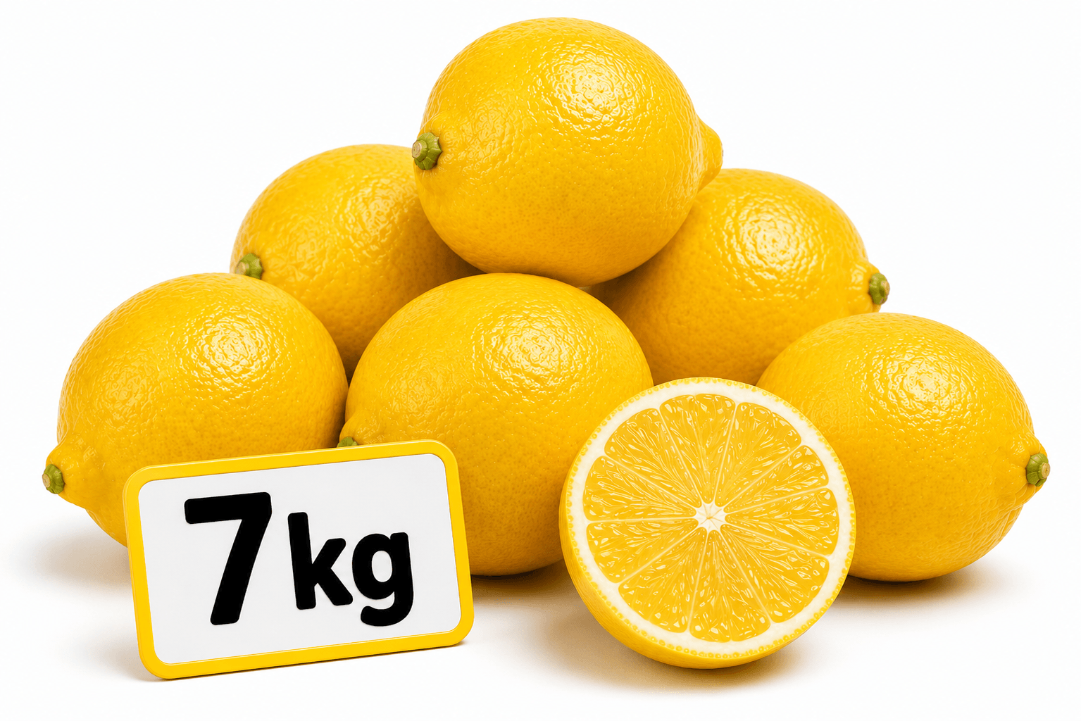 Limón Amarillo Fresco Seleccionado – Formato 7 kg